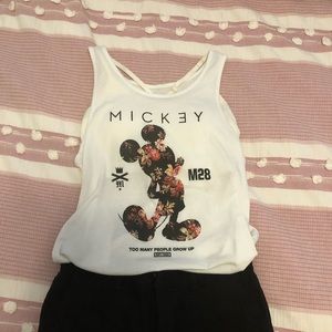 Disney Mickey floral tank